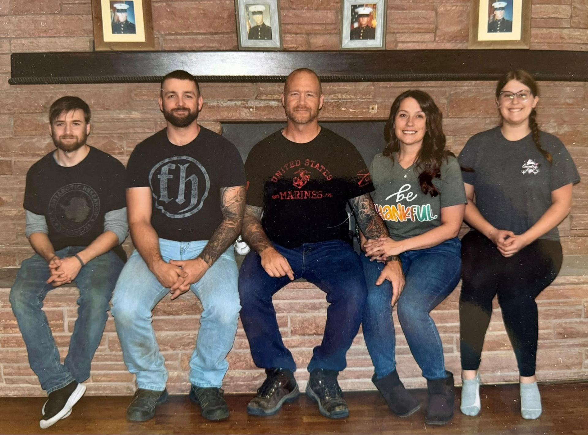 The Gossett family — proud parents with deep roots in Limon